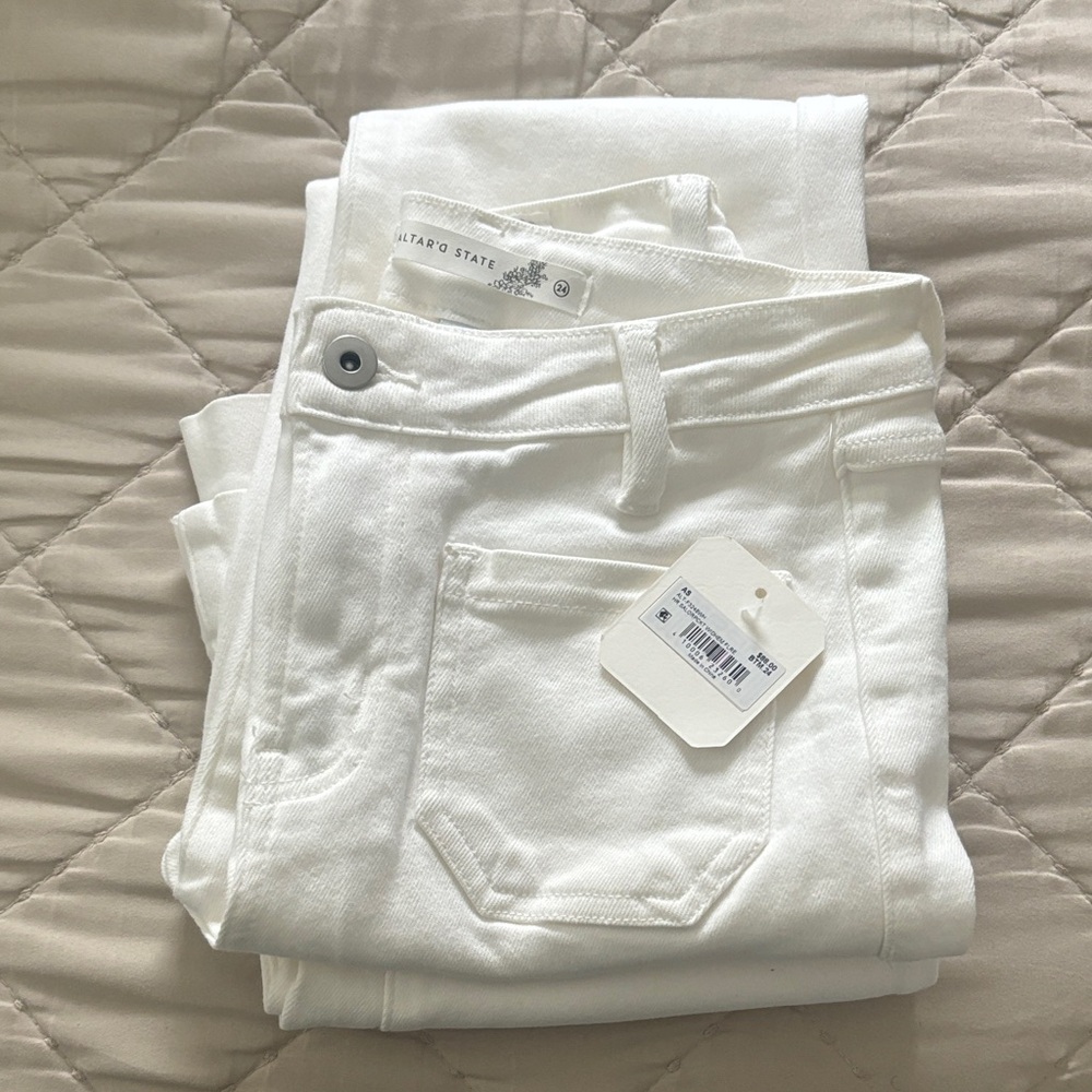Altar'd State White Jeans
